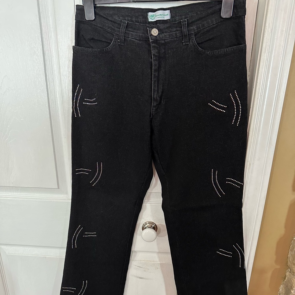 Bianca Maria Caselli Swarovski Crystal Jeans
